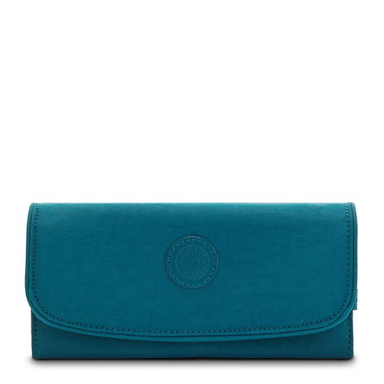 Kipling Money Land Snap Wallet Wallets Bold Emerald | AU 2194FD